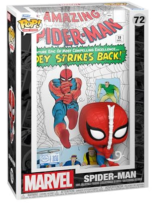 Funko Pop! Comic Cover: Amazing SM Vol 1 19 - Marvel Comics - Cómics Marvel - Figura de Vinilo Coleccionable - Idea de Regalo - Mercancia Oficial - Juguetes para Niños y Adultos - Cartoons Fans