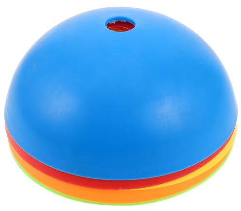 Toddmomy 5stücke Sportmarkierungen Übungshütchen Für Fußball Basketball Agility-Training Kunststoffkegel Indoor-Outdoor Hindernisparcours