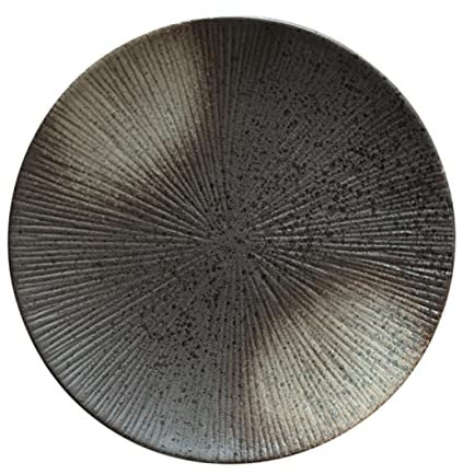 Cabilock Sartén Para Carne Vajilla Bandeja Para Empanar Ceotera Tazón De Ramen Bol Plato Con Borde De Labio Platillos Platos Plato Para Servir Frutero Transparente Placas Laterales