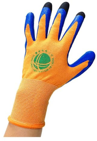 Guanti for reti elettriche Isolamento ignifugo Protezione touch screen Misurazione Guanti protettivi for lavori a bassa tensione per una protezione estrema(Orange)