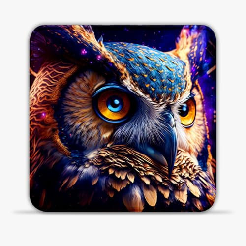 Alfombrilla de ratón para videojuegos portátil (25 x 25 cm) 9,84 pulgadas (pulgadas) alfombrilla de ratón ecológica con base de silicona antideslizante compatible con láser y micrófono óptico