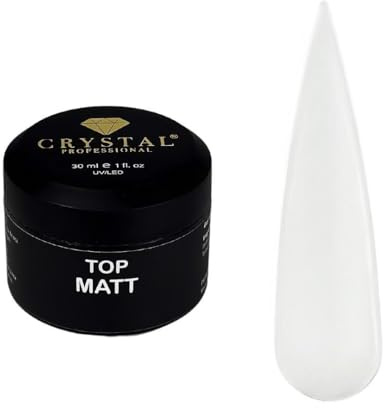 Top Coat 12 ml | UV Top Coat con effetto velluto opaco per uno stile creativo con elegante look opaco, sigillante per una forte protezione da scheggiature e danni, top coat per unghie, opaco