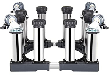 Chariot de meubles réglable avec roulettes – Chariot pour appareils électroménagers mobiles pour déménagement de machines à laver, réfrigérateurs, sèche-linges, lave-vaisselle et conteneurs de plantes