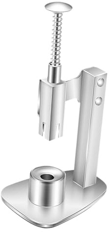 VUIUYOIES Snocciolatore di tipo a pressa, gadget da cucina, snocciolatore di ciliegie, dimensioni compatte, facile da usare, in acciaio inossidabile, facile usare, utensile cucina portatile in acciaio