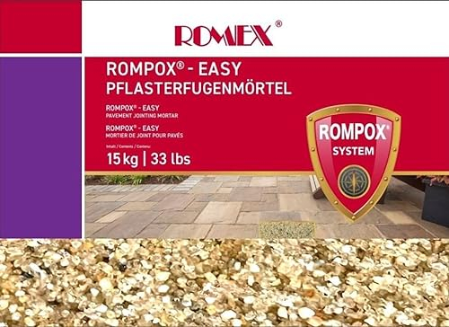Rompox Easy Pflasterfugenmörtel 15kg, Neutral - Beige
