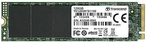 Transcend MTE110S - SSD M.2 PCIe Gen 3x4 NVMe 128GB - TS128GMTE110S