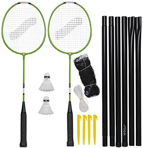 Stiga Set da badminton Garden Gs, verde e nero