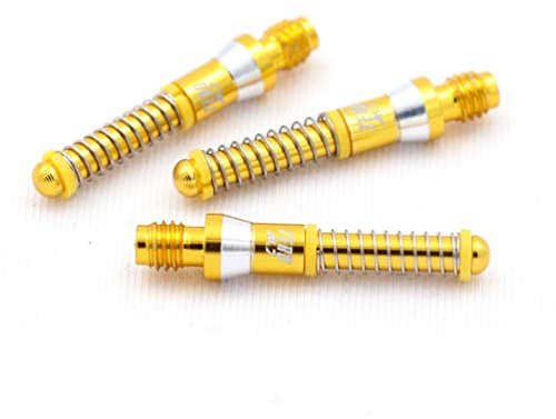 CUESOUL TERO AK7 Alu Dart Shafts Eingebauter Federteleskop, 3er-Set