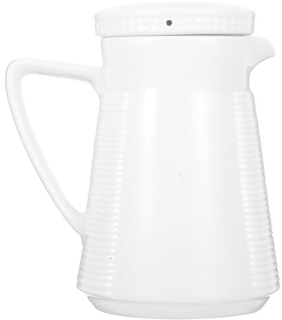 ROMISBABA Pichet Céramique Capacité Résistant Chaud Froid Multi-fonction pour Eau Froide Jus Thé Boissons Familiales
