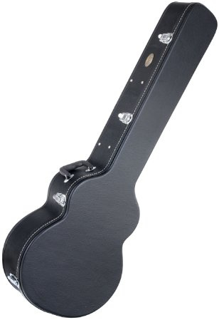 ROCKTILE 4/4 Basskoffer Jumbo Akustik Bass Style gepolstert Gigbag Schwarz