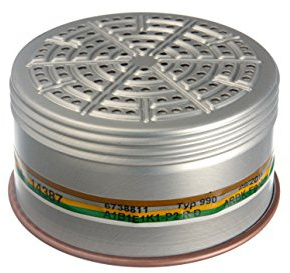 Dräger X-plore Kombifilter 990 A1B1E1K1 P2 R D (EN 14387) Box mit 5 Stück. Qualitätsfilter Dräger RD90