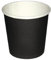 Fiesta Recyclable Gobelets jetables à café espresso Fiesta Recyclable noirs 120ml x1000, Noir, 60(H) x 62(Ø) mm,1000, Papier carton, GF018