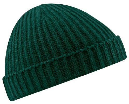 Beechfield Unisex B460 Trawler Beanie, Grün (Flasche grün 000), One Size