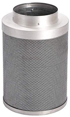 Pro Hobby Rhino - Filtro per ventola d'aria in carbonio, idroponica, 10,2 cm, 5,2 cm, 600 m
