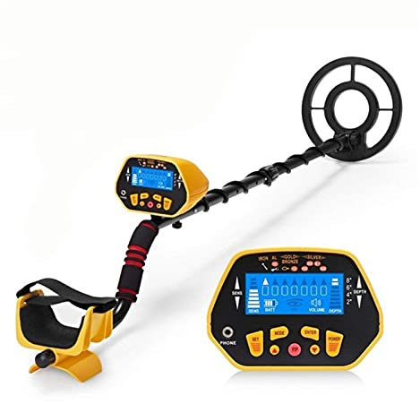 Bluetooth earphone Metal Detector, High Sensitivity High Performance Metal Detector MD3010II Underground Metal Detector Gold Digger Treasure Hunter Metal Finder Treasures Seeking Tool