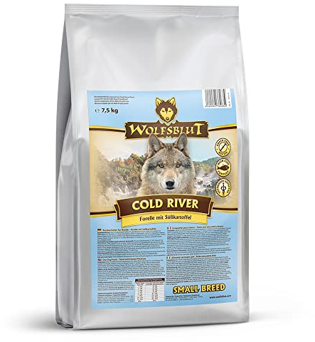 Wolfsblut - Cold River Small Breed - 7,5 kg - Forelle - Trockenfutter - Hundefutter - Getreidefrei