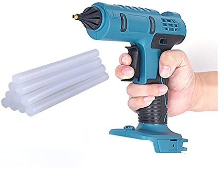 MZZYG Pistolet à Colle Chaude Pistolet à Colle thermofusible avec bâtons de Colle 11mm Mini Pistolets industriels température Thermique Outil de réparation thermoélectrique Pistolet à Colle sans Fil