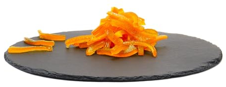 Orangenstäbchen kandiert 100g | Orangen Stäbchen gezuckert und getrocknet | 100g/250g/500g/1kg | als essbare Dekoration | Orangenstreifen geschnitten