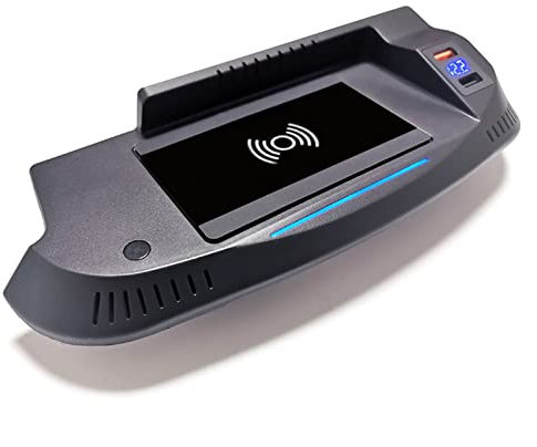 MKVAXR 15w Fast Charging Car QI Wireless Charger Phone Charger Charging Plate Phone Holder, for Toyota, for Land Cruiser, 2016-2020 Wireless Charging Plate