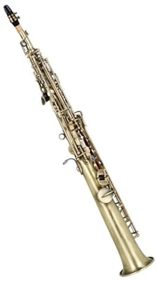 Saxophone für Anfänger Bb Sopran Saxophon mit geradem Korpus aus Messing