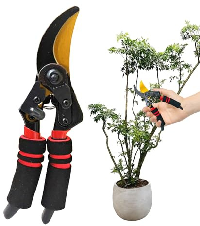Gartenschere Für Gartenarbeit,Manuelle Gartengeräte - Blumenschere Für Blumen Und Heckenschere Für Hecken,Für Gemüse Bonsai Pflanze Gras Zur Pflege Und Zum Schneiden Männer