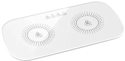 Ammboco Food Electric Warming Plate Warmer Hot Placemat Plate Placemat Long Lasting Warming Plates for Home Dinner Plate White