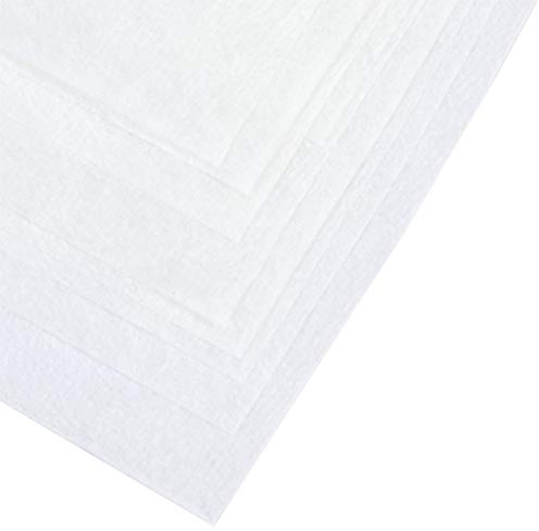 Papstar Passier- und Filtertücher / Seihtücher (10 Stück) 100 x 100 cm, weiß, Polyester, zuschneidbar, Einmalgebrauch, Filterfunktion, zum Passieren von Früchten, Gemüse, Suppen und Saucen #81342