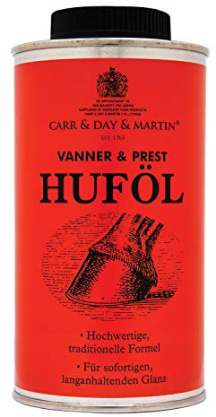 Vanner & Prest Huföl bietet eine Show Ring glanz (wählen Sie 500 ml, 1 Liter oder 5 Liter) 500 ml