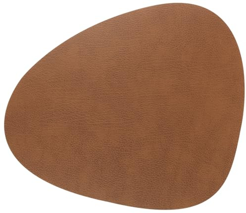 Lind DNA Tischset tableMAT Curve L Bull Natur (37x44cm) 9872 braun