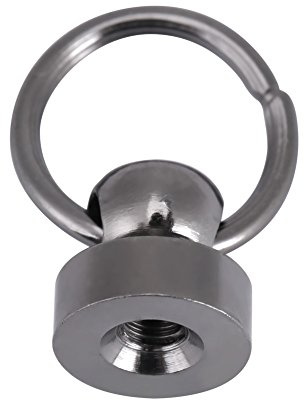 Lederhandwerk Metall Rivet Schrauben 20 Stück DIY Taschen Zubehör Mit Zugring Schnalle Für Geldbörse Handy Case Telefon Fall Dekoration Schwarz