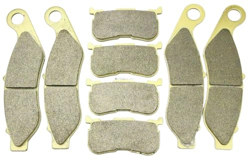Master Chen Front Rear Brake Pads Brakes for Harley Davidson Freewheeler FLRT Trike 2015 2016 2017 2018 2019 2020 2021 2022- Tri Glide Ultra FLHTCUTG Trike 2014-2022 FA638 FA641 MC0449
