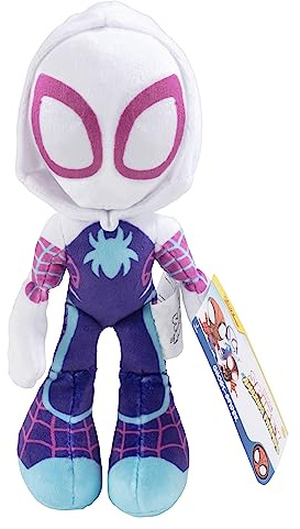 Spidey e i suoi super amici SNF0297-20 cm peluche – Ghost-Spider peluche ufficiale