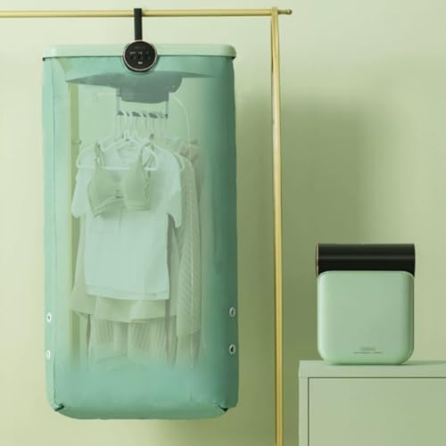 Sèche-linge portable for appartements, mini-sécheuse de voyage, sécheuse intelligente, 400 W, 220 V, for vêtements, petite sécheuse multifonctionnelle, sécheuse portative for appartement, camping-car,