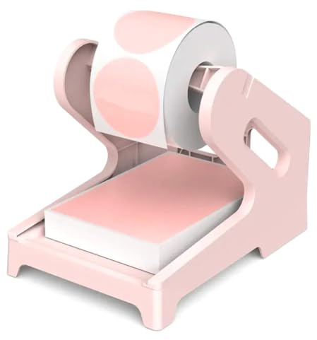 Tyatocepy Porte-étiquettes thermiques pour rouleaux et étiquettes d'expédition pliantes Accessoires d'imprimante de bureau Accessoires A