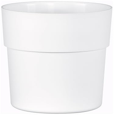 Erhard-Trading Übertopf LIV Verschiedene Größen und Farben Blumentopf (Weiß, ? 30 cm)