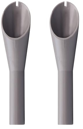 2er-Pack Benzin-Einfülltrichter, Diesel-Einfüllstutzen, Benzin-Trichter, Diesel-Einfülltrichter, Auto-Mülltrichter, Einfülltrichter, Universal-Trichter, Kraftstoff-Einfülltrichter (grau)