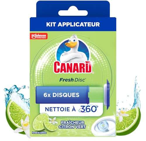 Canard® Fresh Disc® Applicateur Fraîcheur Citron Vert