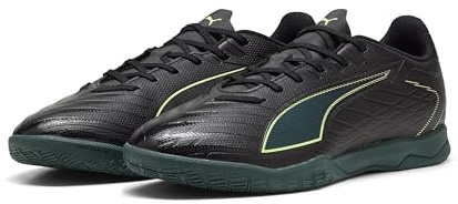 Puma Unisex Ultra 6 Play It Fußballschuh, Puma Black Fizzy Light Green Terrain, 44 EU