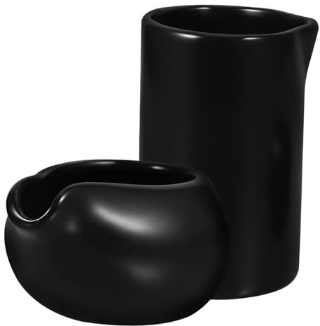 SOIMISS Tazze Per Salsa in Ceramica Di Brocche Per Latte Contenitori Per Caffè e Utensili Da Cucina Multifunzionali Per Colazione e Pasti