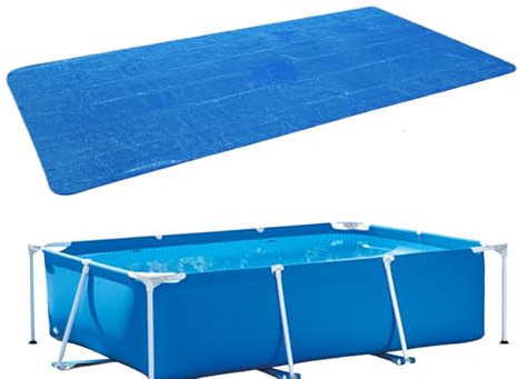 Solar Cover for Inground Pool | Insulation Film for Pools,Heating Blanket UV-Resistant Film for Hot Tub Spa Pond Swimming Summer Winter Underground Inground Lawn Patio