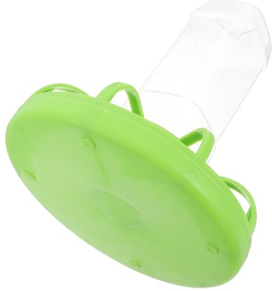 TOGEVAL Poultry Food Dispenser for Small Birds Quail Pigeon Chicken Duck Feeder Reusable Feed Container with Waste-reducing Design Easy to Clean for Healthy Feeding