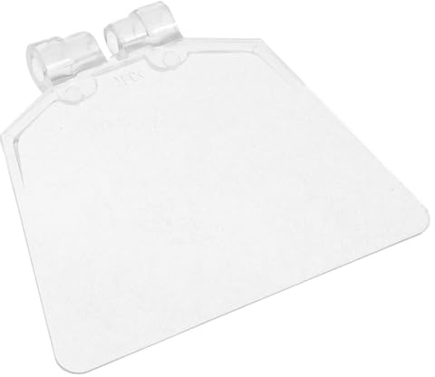 Ciieeo Bench Eye Shield Practical Bench Safety Guard Plastic Dustproof Protection with Multiple Fixing Holes Easy Installation for Desktop Grinding Machines