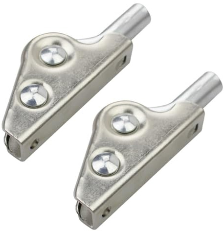 Toddmomy 2 Stück Klappstuhl Scharniere aus Stahl Selbstverriegelnd und Effizient 5 fach Verstellbar für Campingstuhl und Gartenstuhl Robust und Langlebig