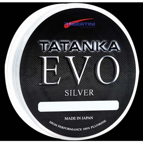 Tubertini Unisex – Erwachsene 10C4260018C10 Angelschnur Tatanka EV-Silver 0,18mm/5,20kg, Bunt, Normal