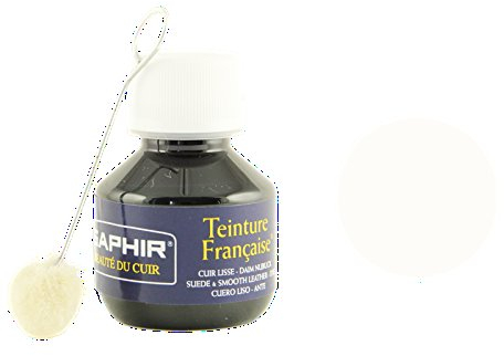 Saphir deckende Lederfarbe zum einfärben und Umfärben für Rauleder und Glattleder (Blau)