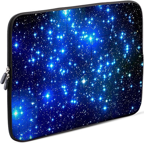 Sidorenko Laptop Tasche für 15-15,6 Zoll - Universal Notebooktasche Schutzhülle - Laptoptasche aus Neopren, PC Computer Hülle Sleeve Case Etui, Blau