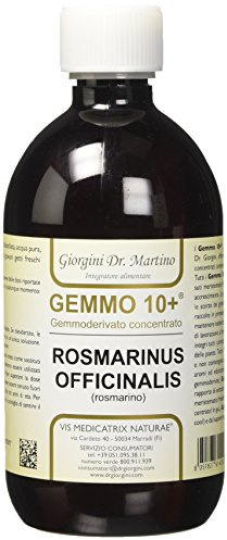 Dr Giorgini Integratore Alimentare, Rosmarino Gemmoderivato Concentrato Liquido Analcoolico - 500 ml