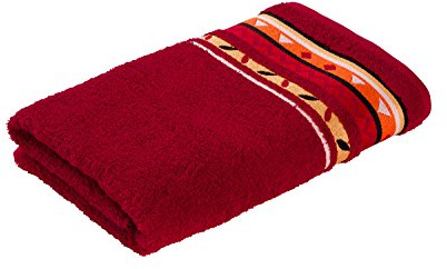 frottana Country Duschtuch 67 x 140 cm aus 100% Baumwolle, ruby