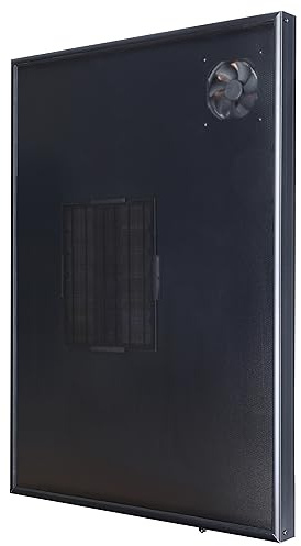 Nakoair Aérotherme Solaire chauffage Climatiseur Climatisation d'extraction Ventilateur thermique Panneau Déshumidificateur Pompe à Chaleur Ventilation (OS22LCD)