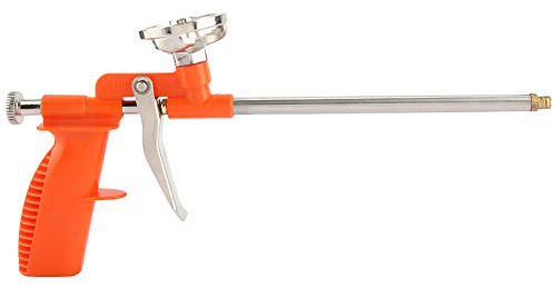 Compact Ergonomic Design Expanding Foam Gun, Applicator Tool Durable Aluminum Foam Gun, for Sealing Filling